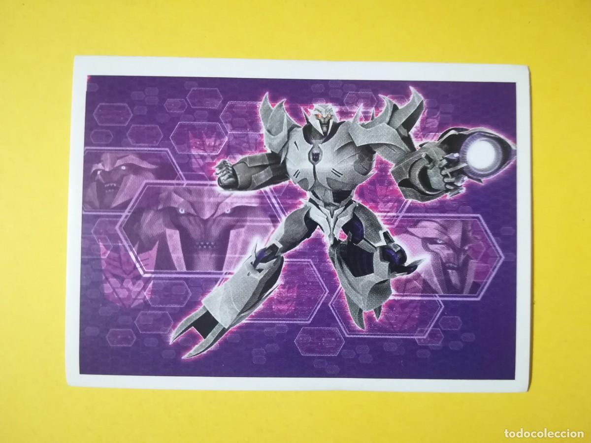 Coleccionismo cromos antiguos: Cromo Transformers Prime X15. Sin pegar. - Foto 1