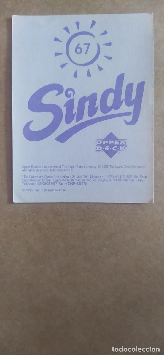 Coleccionismo cromos antiguos: SINDY CROMO N&deg;67 UPPER DECK - Foto 2