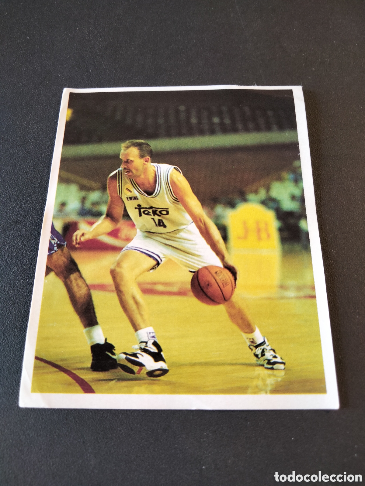 Collectionnisme Cartes &agrave; collectionner anciennes: KURTINAITIS # 270 REAL MADRID MAGIC BOX 1994/95 NUEVO SIN PEGAR