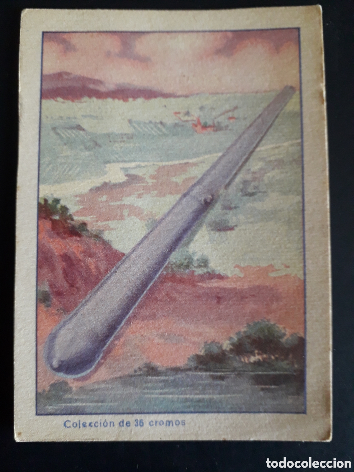 Coleccionismo cromos antiguos: DE LA TIERRA A LA LUNA, ED J. BARGU&Ntilde;&Oacute;, BARCELONA N&deg; 4 SIN PEGAR PEDIDO M&Iacute;NIMO 3&euro;