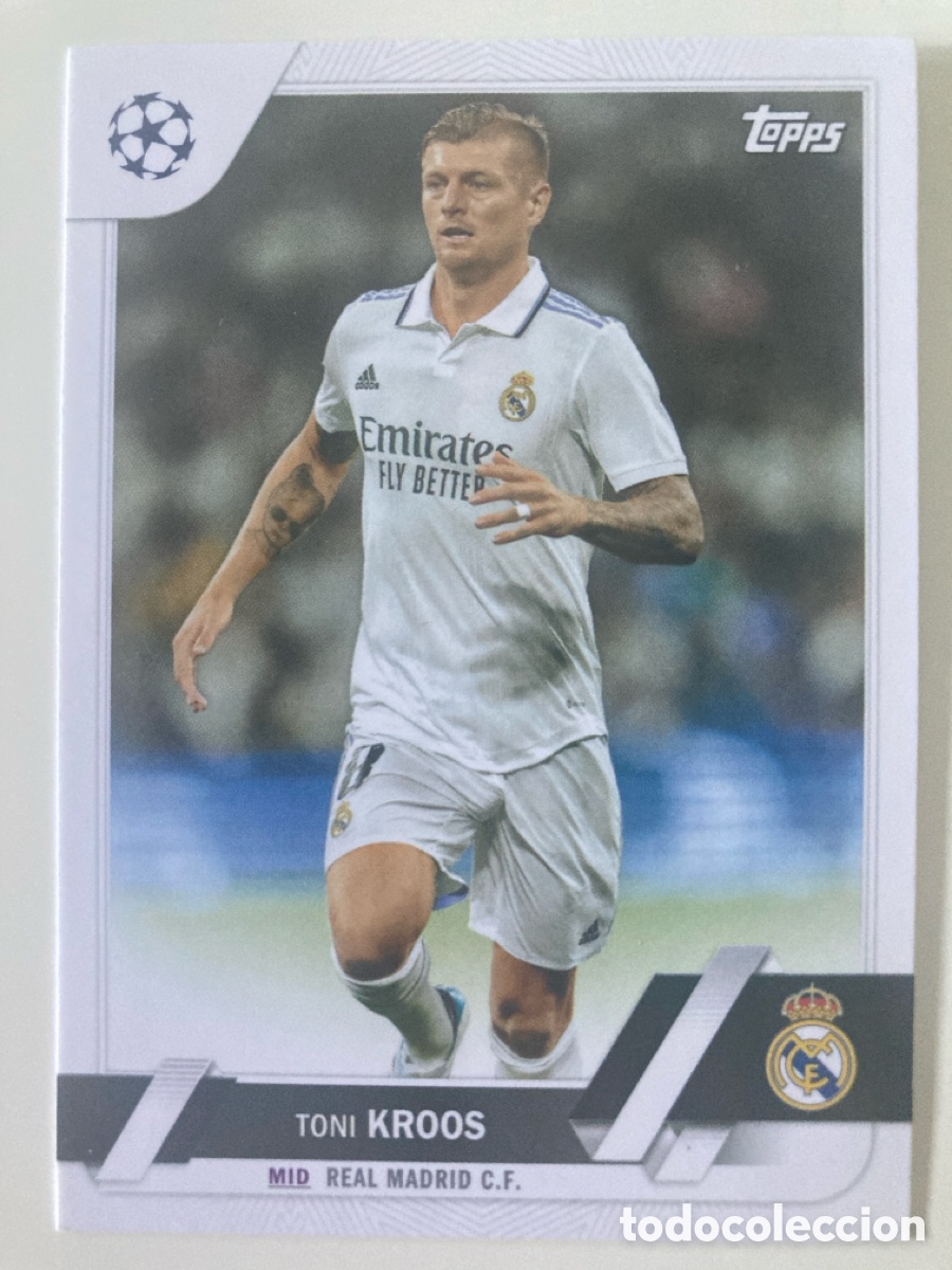 Coleccionismo cromos antiguos: Toni kroos Real Madrid - Foto 1