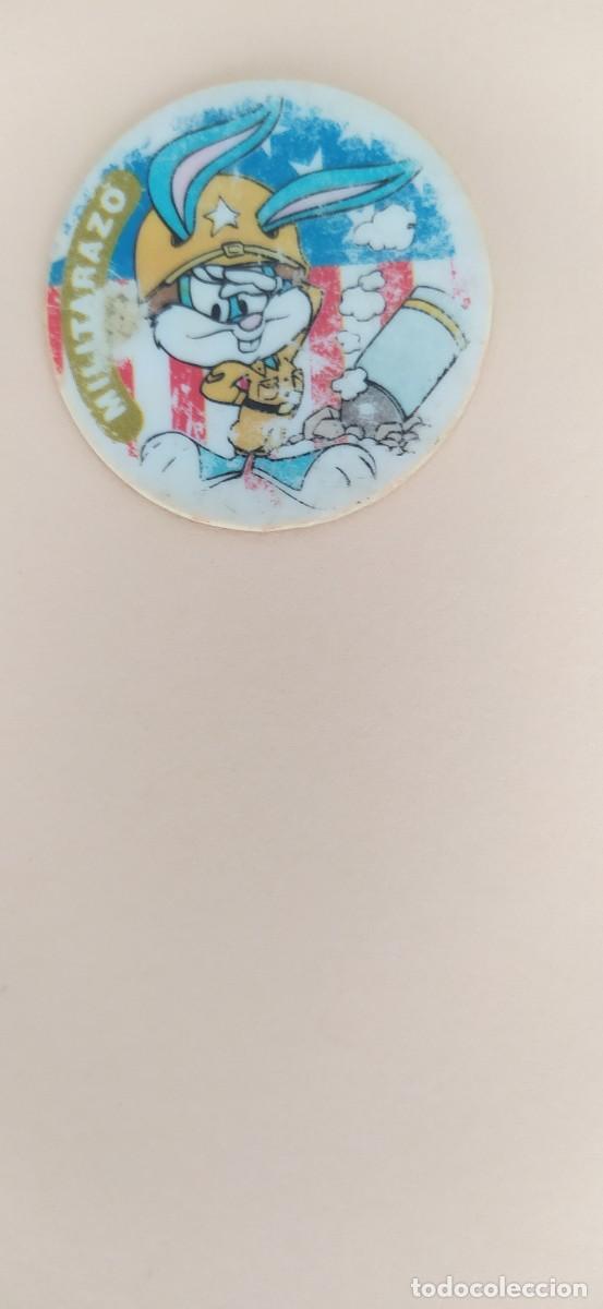 Coleccionismo Cromos antiguos: TAZO MATUTANO WARNER N&deg;24 BUSTER BUNY MILITARAZO
