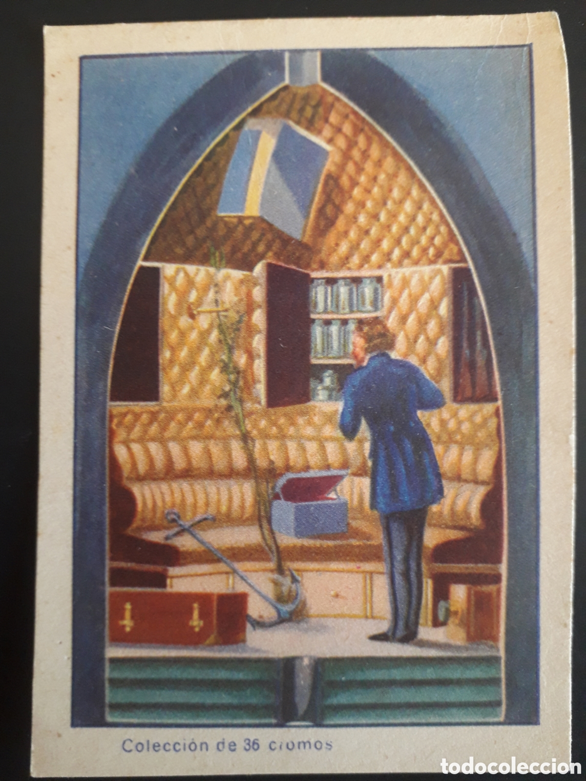 Coleccionismo cromos antiguos: DE LA TIERRA A LA LUNA, ED J. BARGU&Ntilde;&Oacute;, BARCELONA N&deg; 11 SIN PEGAR, PEDIDO M&Iacute;NIMO 3&euro;