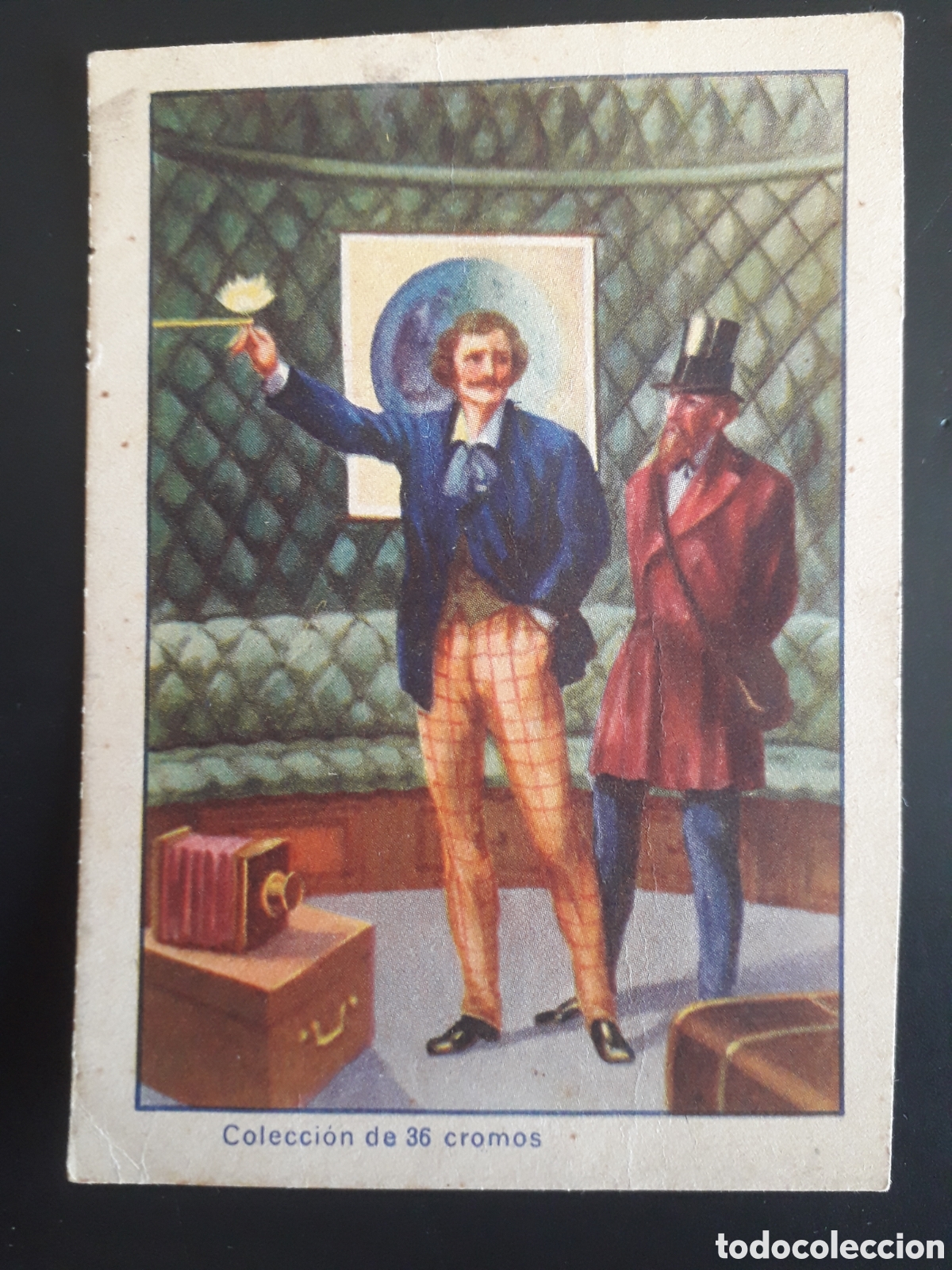 Coleccionismo cromos antiguos: DE LA TIERRA A LA LUNA, ED J. BARGU&Ntilde;&Oacute;, BARCELONA N&deg; 15 SIN PEGAR, PEDIDO M&Iacute;NIMO 3&euro;