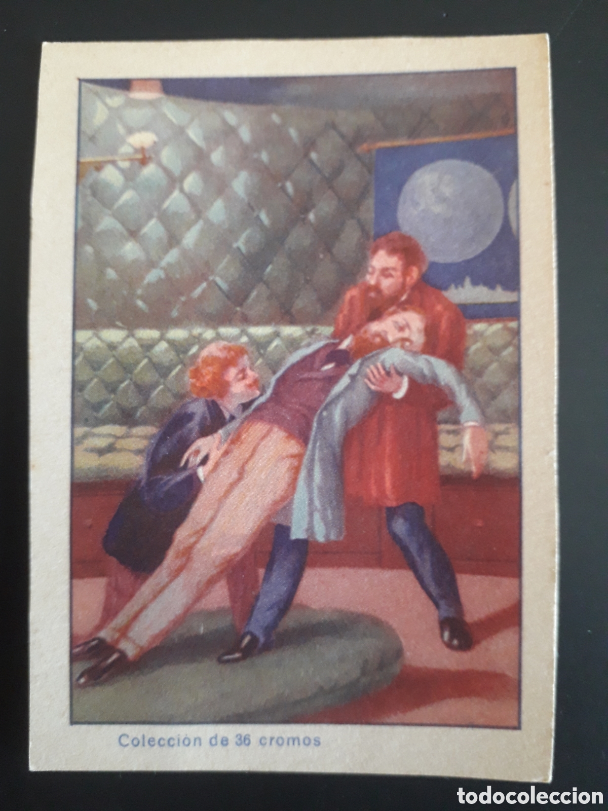 Coleccionismo cromos antiguos: DE LA TIERRA A LA LUNA, ED J. BARGU&Ntilde;&Oacute;, BARCELONA N&deg; 17 SIN PEGAR, PEDIDO M&Iacute;NIMO 3&euro;