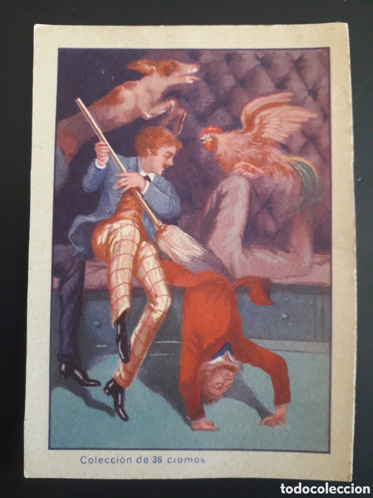 Coleccionismo cromos antiguos: DE LA TIERRA A LA LUNA, ED J. BARGU&Ntilde;&Oacute;, BARCELONA N&deg; 23 SIN PEGAR, PEDIDO M&Iacute;NIMO 3&euro;