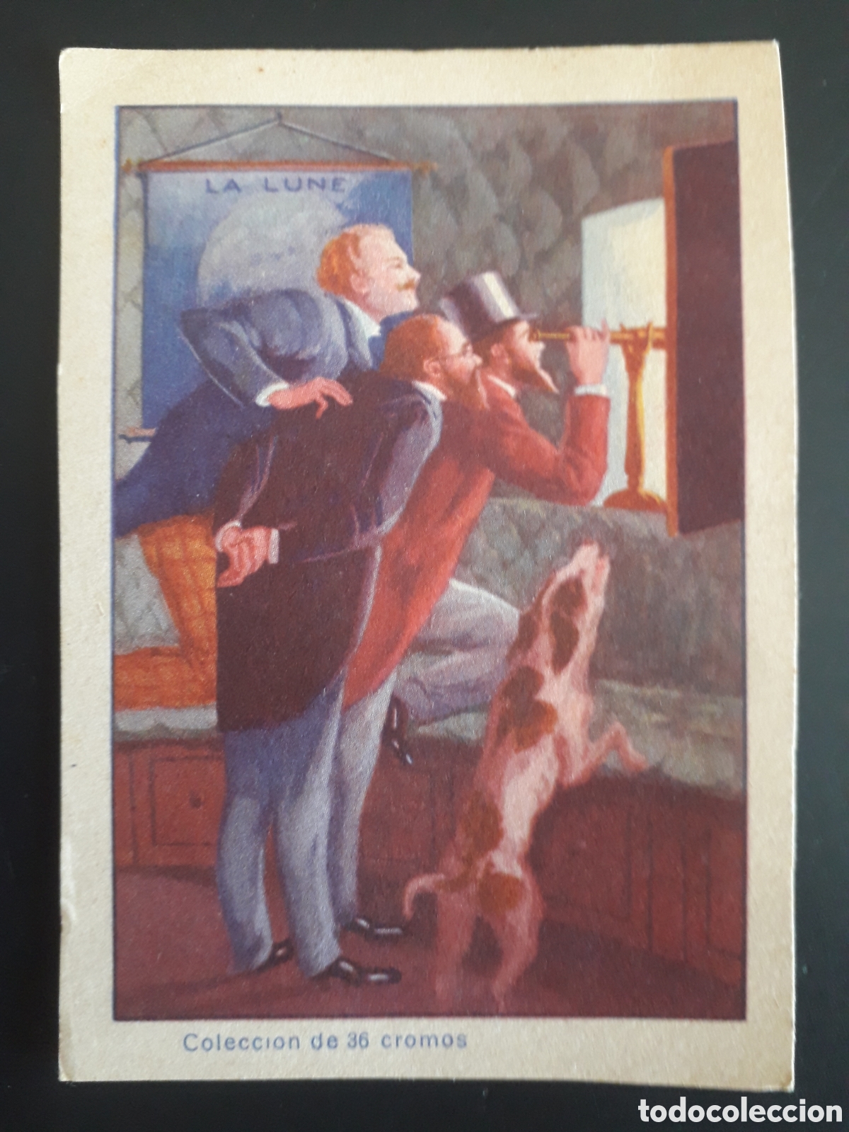 Coleccionismo cromos antiguos: DE LA TIERRA A LA LUNA, ED J. BARGU&Ntilde;&Oacute;, BARCELONA N&deg; 27 SIN PEGAR, PEDIDO M&Iacute;NIMO 3&euro;