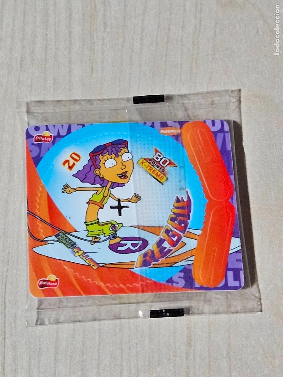 Coleccionismo cromos antiguos: N&ordm; 20 - TAZO - ROCKET POWER ROLLERS VIACOM - EN BLISTED SIN ABRIR - Foto 1