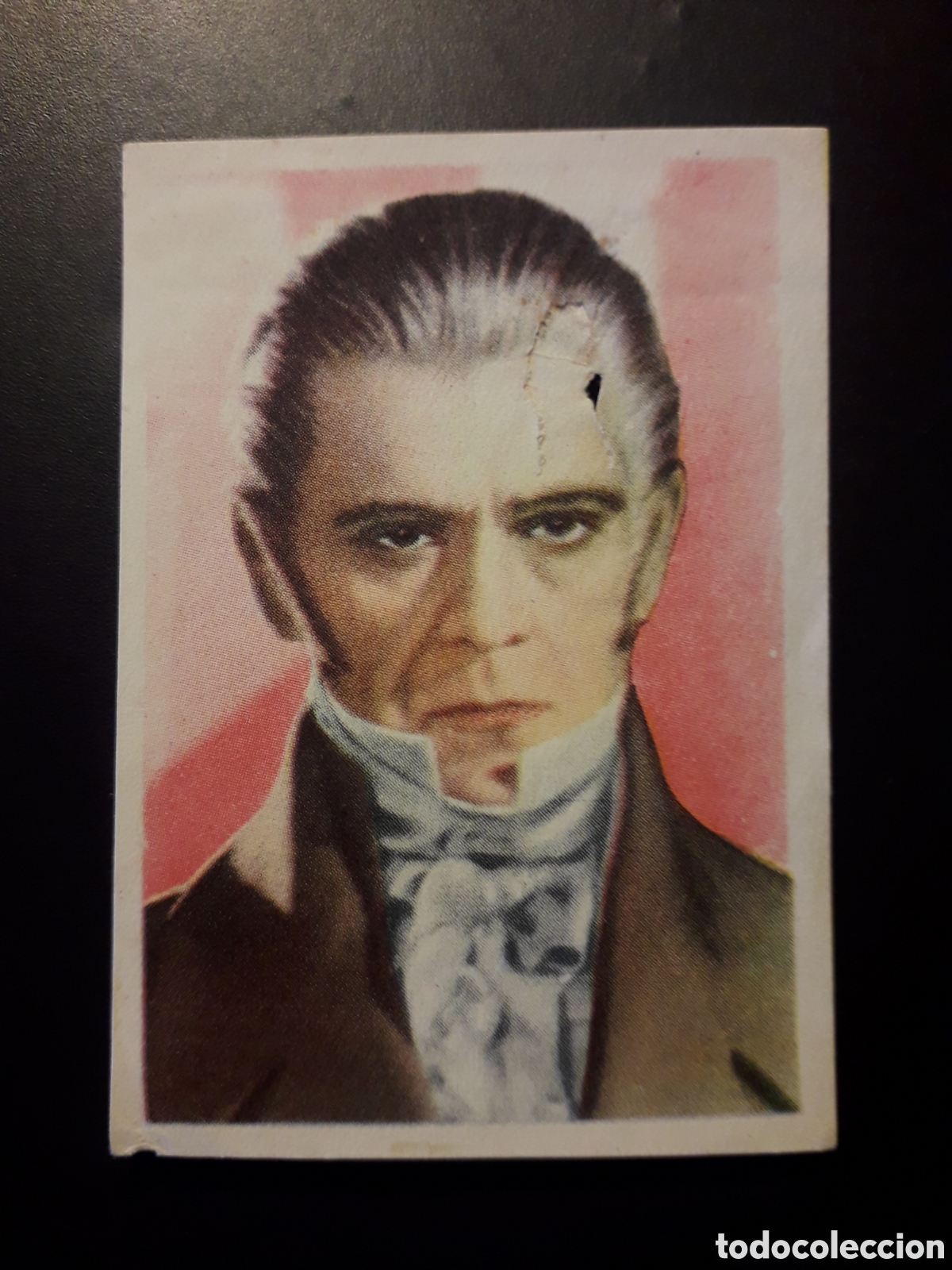 Coleccionismo cromos antiguos: BORIS KARLOFF, CINEFOTO BRUGUERA, A&Ntilde;OS 40, ROTO DESPEGADO ACTORES Y ACTRICES, CINE PEDIDO M&Iacute;NIMO 3&euro;