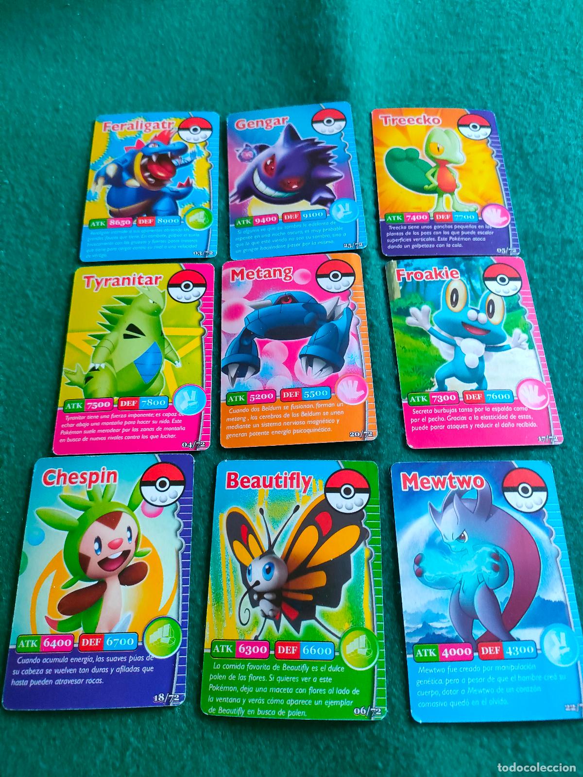 Coleccionismo cromos antiguos: LOTE DE COMOS DE POKEMON GO - 27 CROMOS - Foto 2