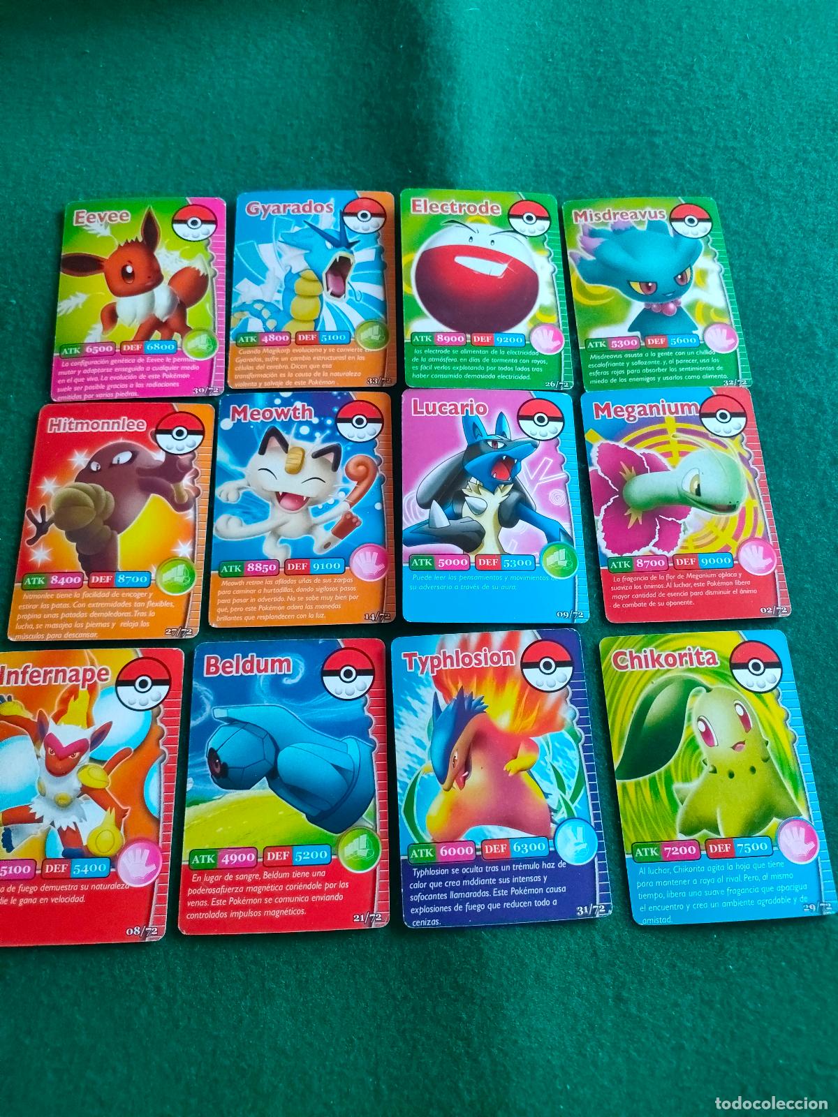 Coleccionismo cromos antiguos: LOTE DE COMOS DE POKEMON GO - 27 CROMOS - Foto 1