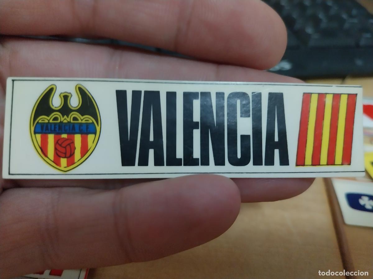 Colecionismo Cromos antigos: VALENCIA AEROLINEA CROMO PEGATINA SIN PEGAR NUNCA A&Ntilde;OS 80 8X2CMS APROX *