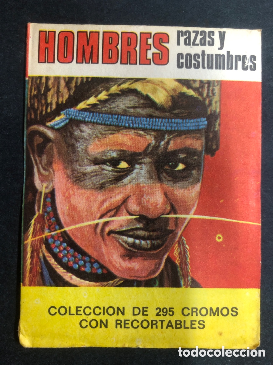 Colecionismo Cromos antigos: SOBRE SIN ABRIR CROMOS ALBUM HOMBRES RAZAS Y COSTUMBRES RUIZ ROMERO