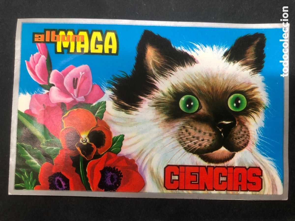 Colecionismo Cromos antigos: PUBLICIDAD ALBUM MAGA CINECIAS