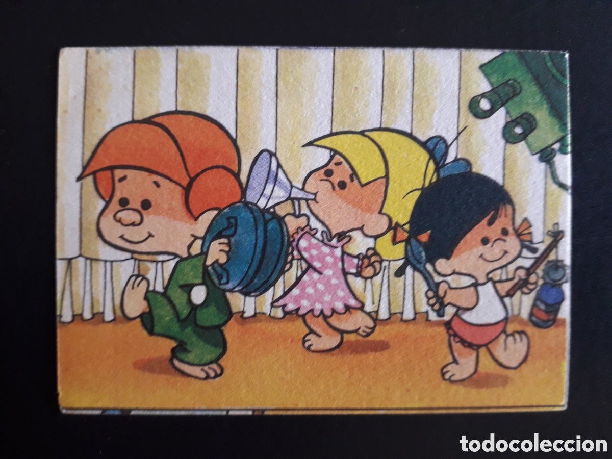 Coleccionismo cromos antiguos: ALBUM VAMOS A LA CAMA. FAMILIA TELER&Iacute;N ED BRUGUERA 1965 N&deg; 33 SIN PEGAR PEDIDO M&Iacute;NIMO 3&euro;