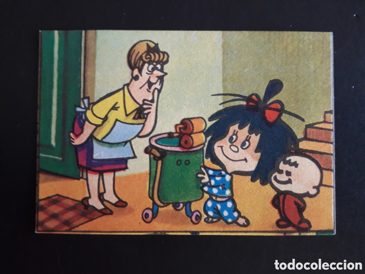 Coleccionismo cromos antiguos: ALBUM VAMOS A LA CAMA. FAMILIA TELER&Iacute;N ED BRUGUERA 1965 N&deg; 51 SIN PEGAR PEDIDO M&Iacute;NIMO 3&euro;