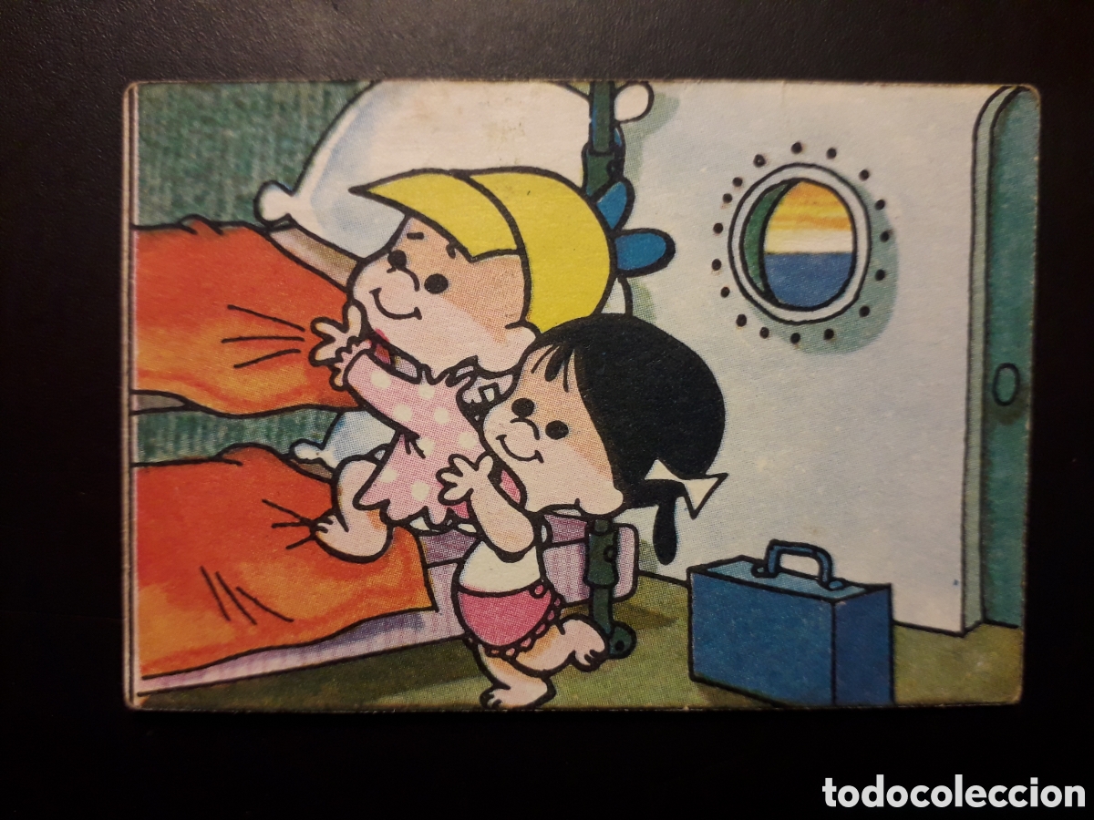 Coleccionismo cromos antiguos: ALBUM VAMOS A LA CAMA. FAMILIA TELER&Iacute;N ED BRUGUERA 1965 N&deg; 58 SIN PEGAR PEDIDO M&Iacute;NIMO 3&euro;