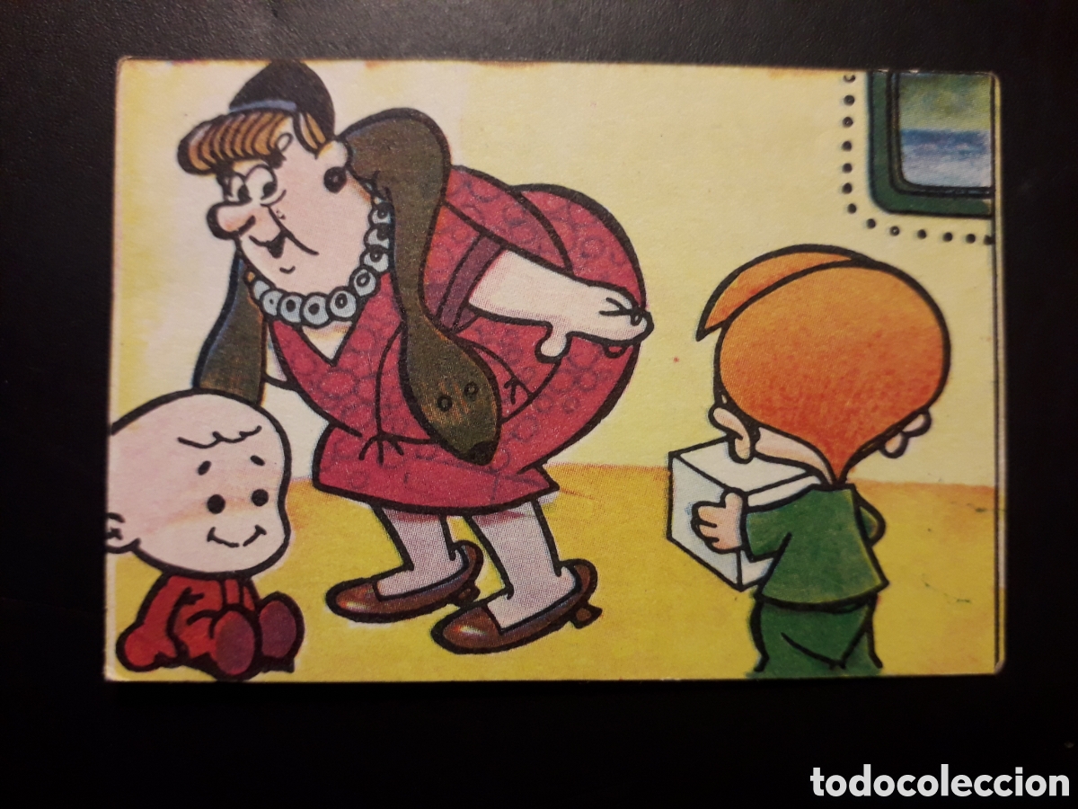 Coleccionismo cromos antiguos: ALBUM VAMOS A LA CAMA. FAMILIA TELER&Iacute;N ED BRUGUERA 1965 N&deg; 68 SIN PEGAR PEDIDO M&Iacute;NIMO 3&euro;