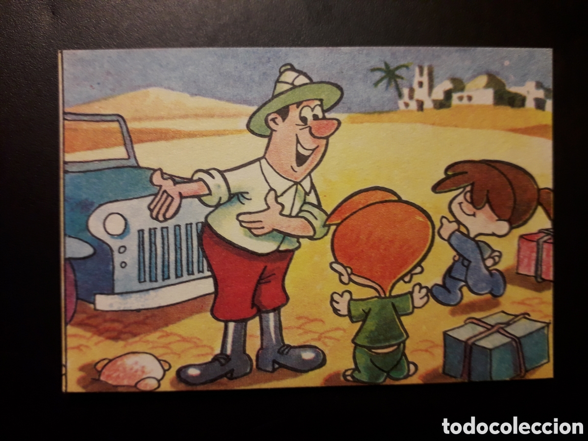 Coleccionismo cromos antiguos: ALBUM VAMOS A LA CAMA. FAMILIA TELER&Iacute;N ED BRUGUERA 1965 N&deg; 84 SIN PEGAR PEDIDO M&Iacute;NIMO 3&euro;