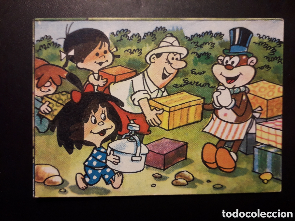 Coleccionismo cromos antiguos: ALBUM VAMOS A LA CAMA. FAMILIA TELER&Iacute;N ED BRUGUERA 1965 N&deg; 104 SIN PEGAR PEDIDO M&Iacute;NIMO 3&euro;