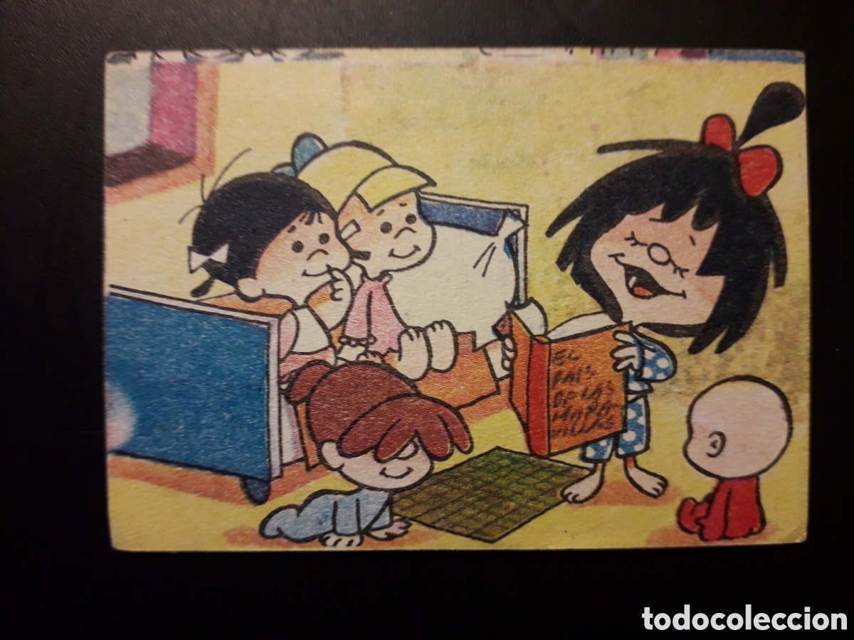 Coleccionismo cromos antiguos: ALBUM VAMOS A LA CAMA. FAMILIA TELER&Iacute;N ED BRUGUERA 1965 N&deg; 123 SIN PEGAR PEDIDO M&Iacute;NIMO 3&euro;