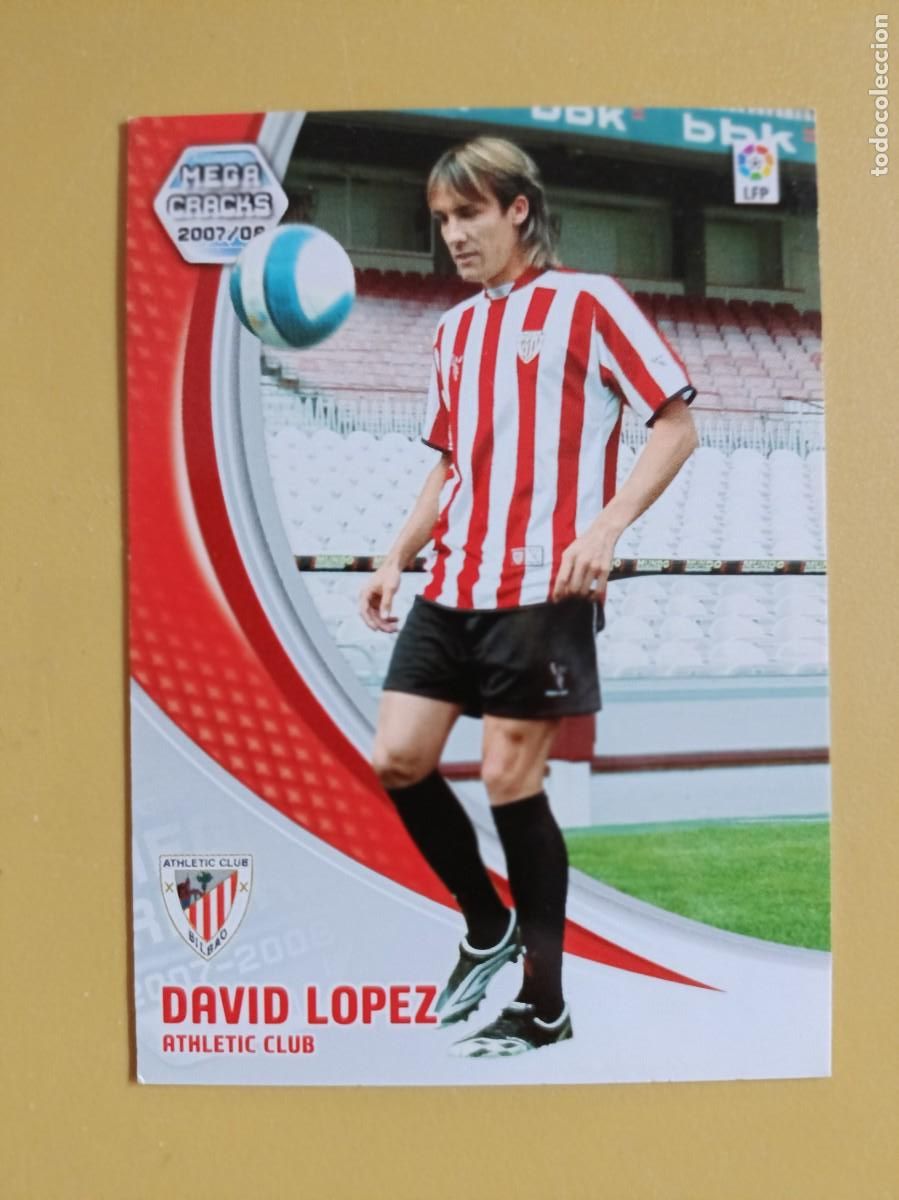 Coleccionismo cromos antiguos: david lopez, 07 08 megacracks - Foto 1