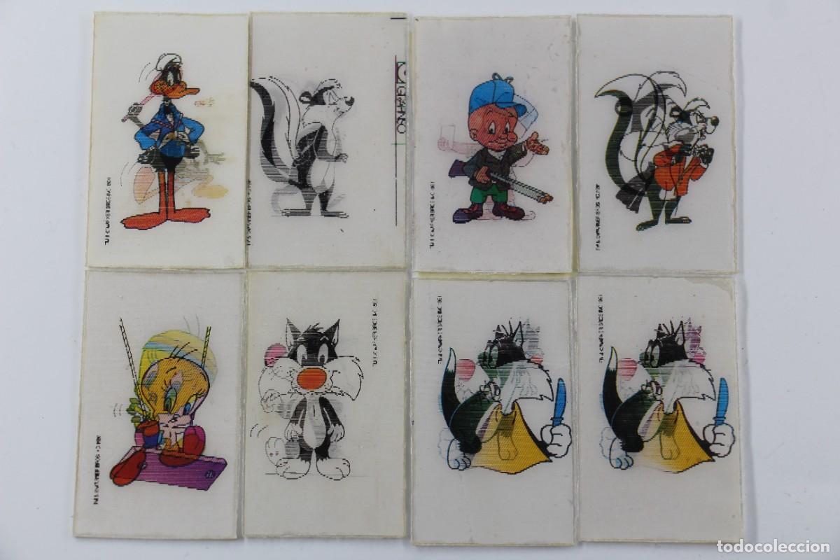 Coleccionismo Cromos antiguos: 1991 PANRICO WARNER BROS LOONEY TUNES HOLOGRAFICOS LOTE 8 CROMOS
