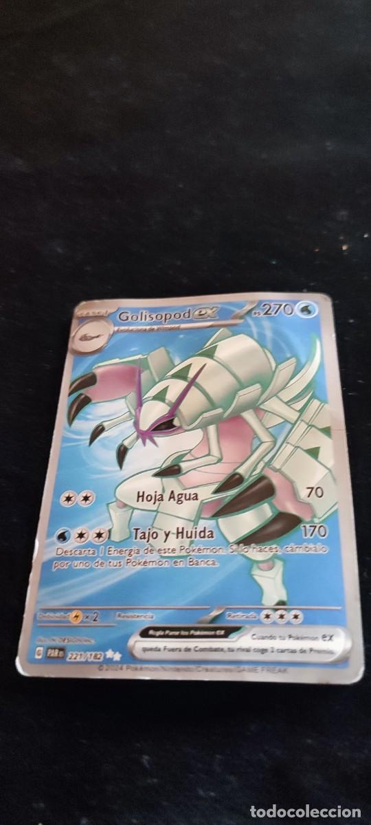 Coleccionismo cromos antiguos: Cromo Golisopod de Pokemon - Foto 1