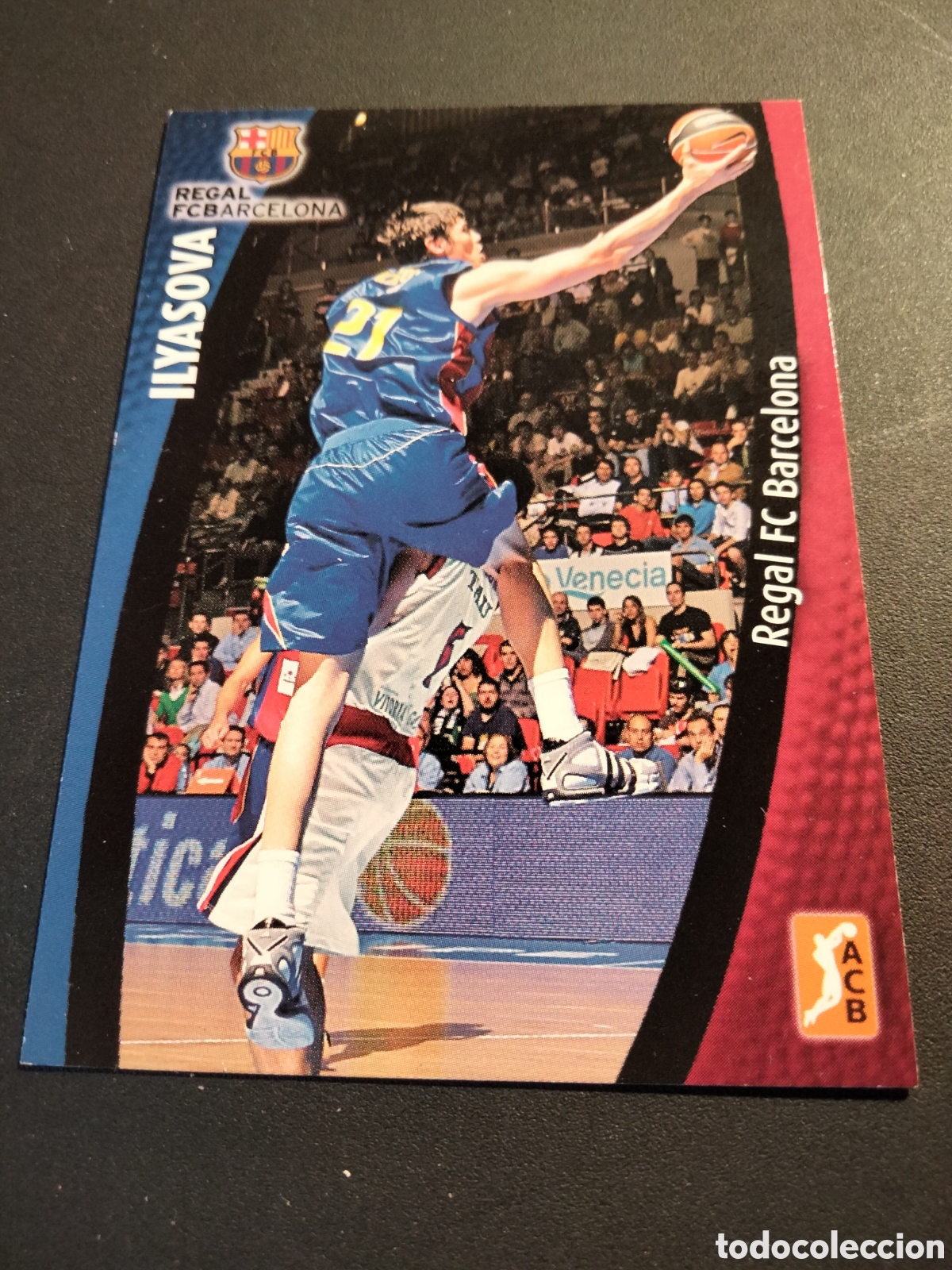 Collectionnisme Cartes &agrave; collectionner anciennes: ILYASOVA # 227 REGAL BARCELONA ACB 2008/09 PANINI