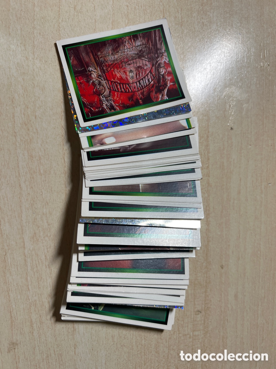 Coleccionismo cromos antiguos: Lote de 100 cromos nuevos y diferentes, de la colecci&oacute;n Batman and all related elements.