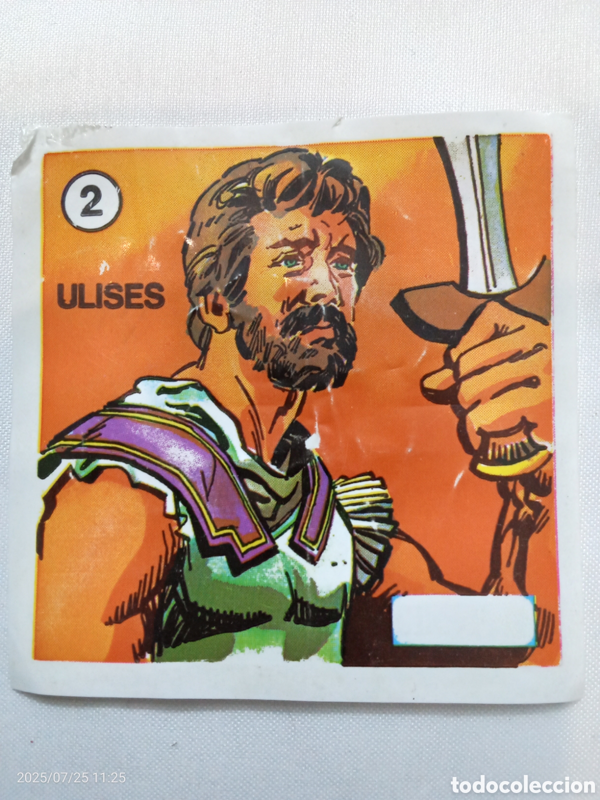 Coleccionismo Cromos antiguos: CROMO CROPAN LOS GRANDES GUERREROS TE HABLAN N-2 ULISES