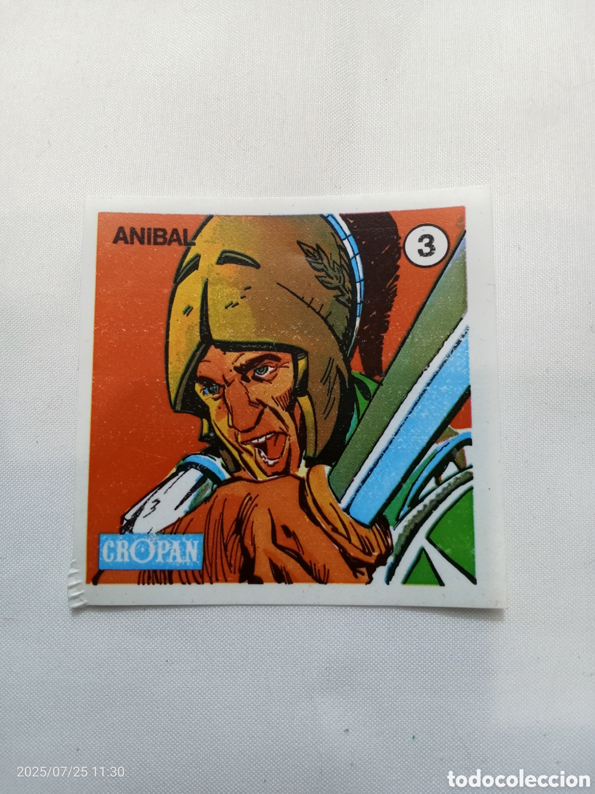 Coleccionismo Cromos antiguos: CROMO CROPAN LOS GRANDES GUERREROS TE HABLAN N-3 ANIBAL