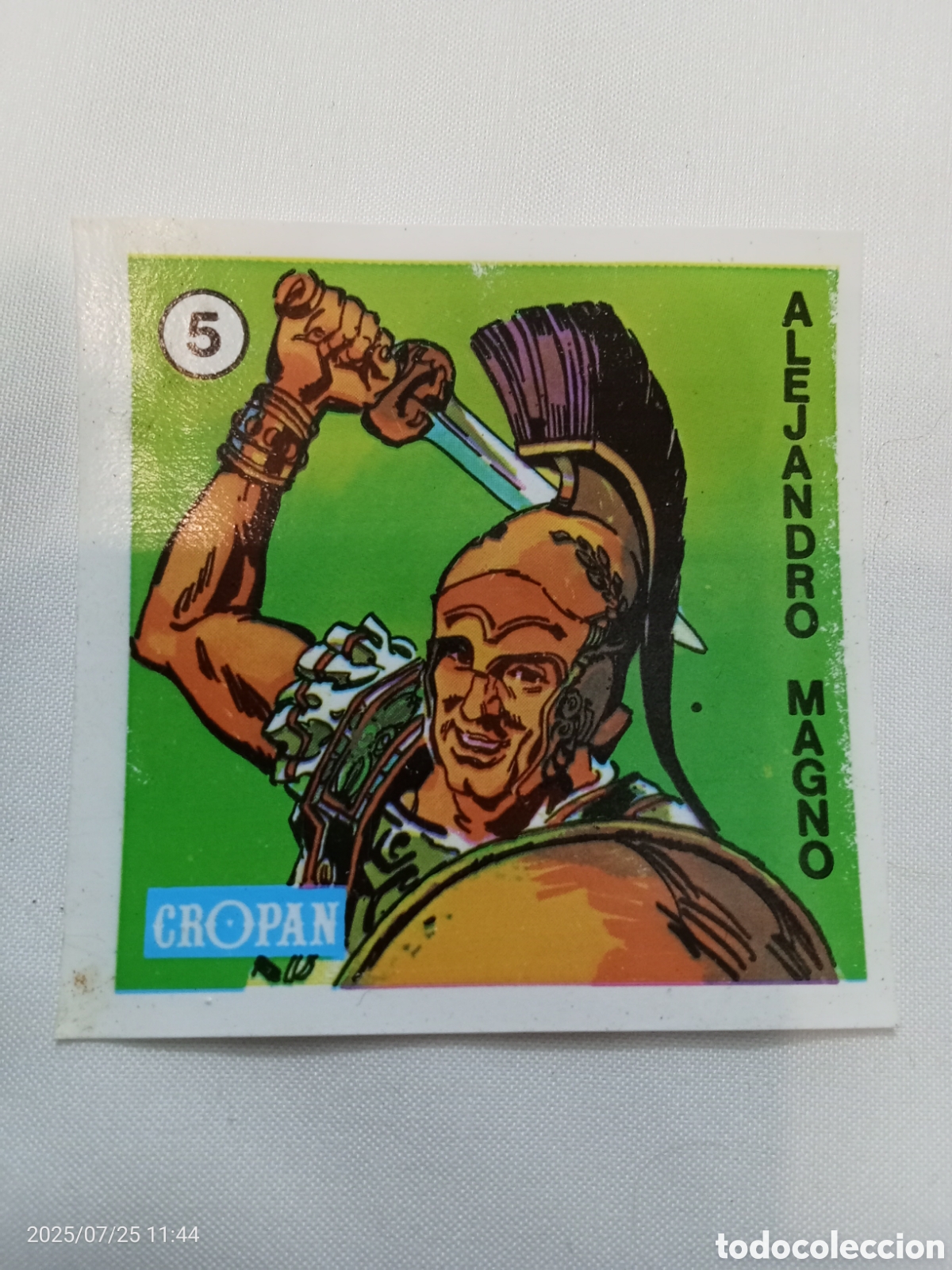 Coleccionismo Cromos antiguos: CROMO CROPAN LOS GRANDES GUERREROS TE HABLAN N-5 ALEJANDRO MAGNO
