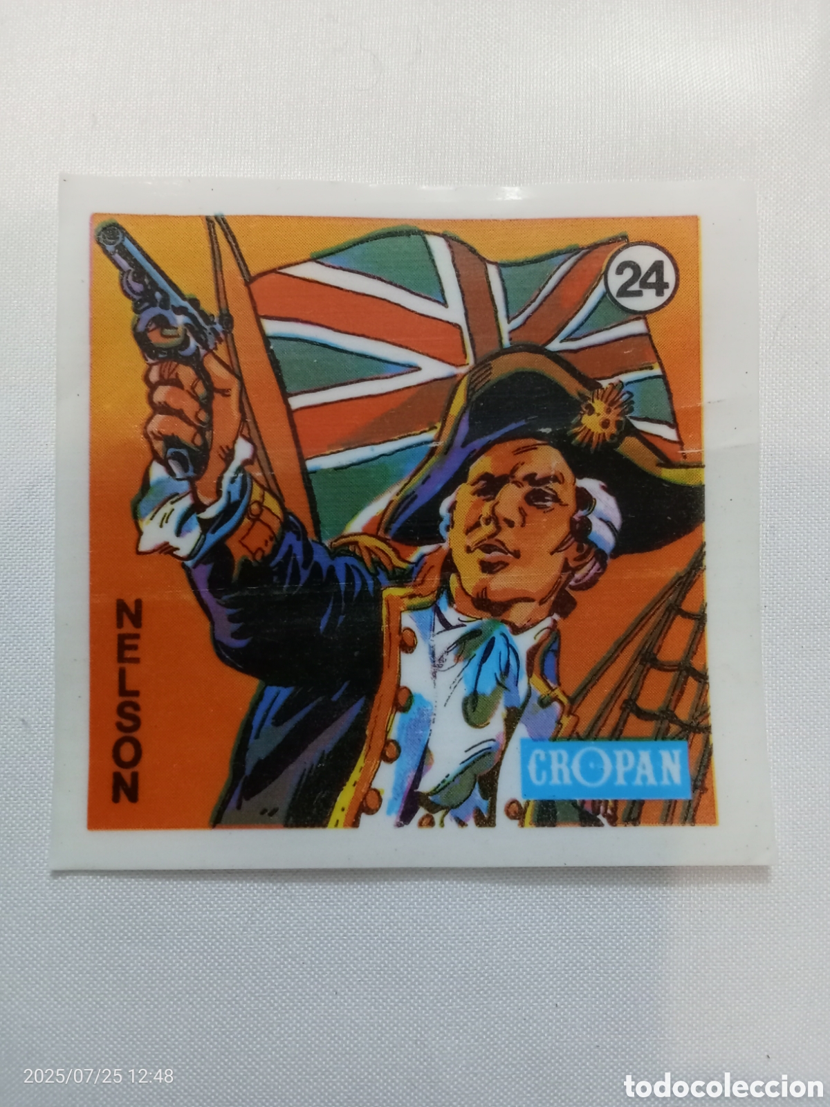 Coleccionismo Cromos antiguos: CROMO CROPAN LOS GRANDES GUERREROS TE HABLAN N-24 NELSON