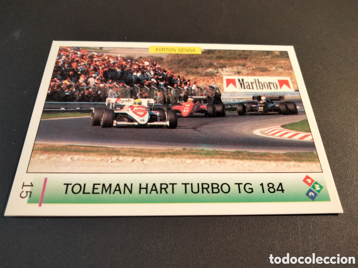 Coleccionismo Cromos antiguos: AYRTON SENNA CROMO #15 COLECCI&Oacute;N AYRTON SENNA FORMULA 1 .(1994). CIRCUITO ESTORIL PORTUGAL