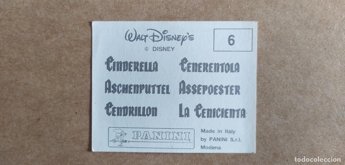 Coleccionismo cromos antiguos: CROMO CENICIENTA N&deg;6 PANINI - Foto 2