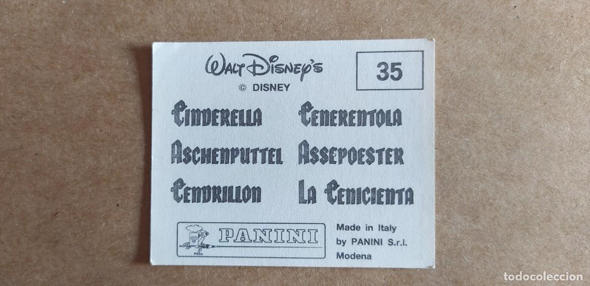 Coleccionismo cromos antiguos: CROMO CENICIENTA N&deg;35 PANINI - Foto 2