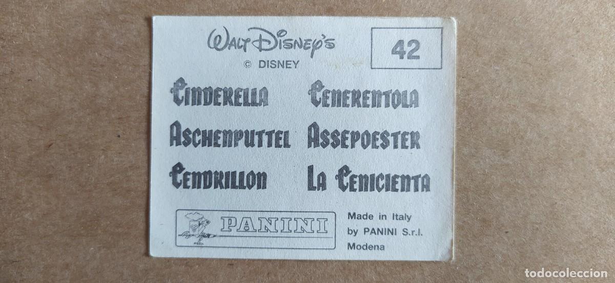 Coleccionismo cromos antiguos: CROMO CENICIENTA N&deg;42 PANINI - Foto 2