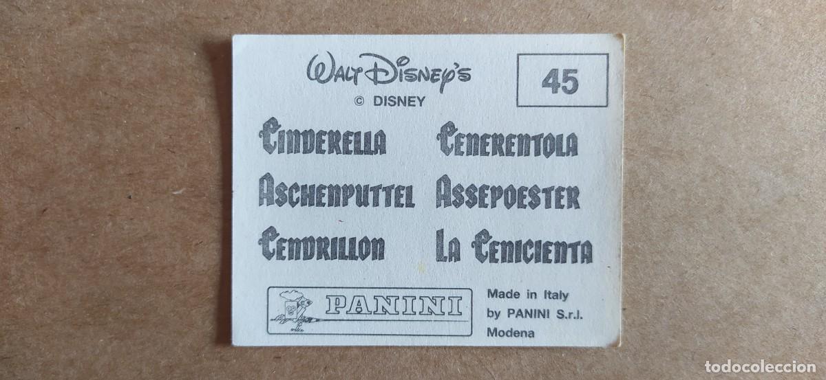 Coleccionismo cromos antiguos: CROMO CENICIENTA N&deg;45 PANINI - Foto 2
