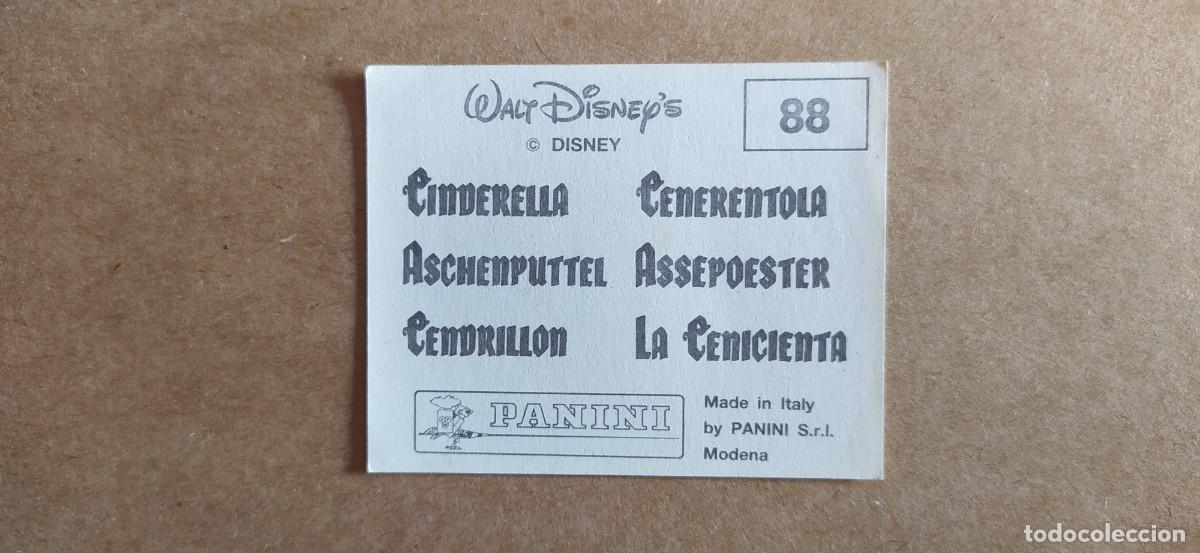 Coleccionismo cromos antiguos: CROMO CENICIENTA N&deg;88 PANINI - Foto 2