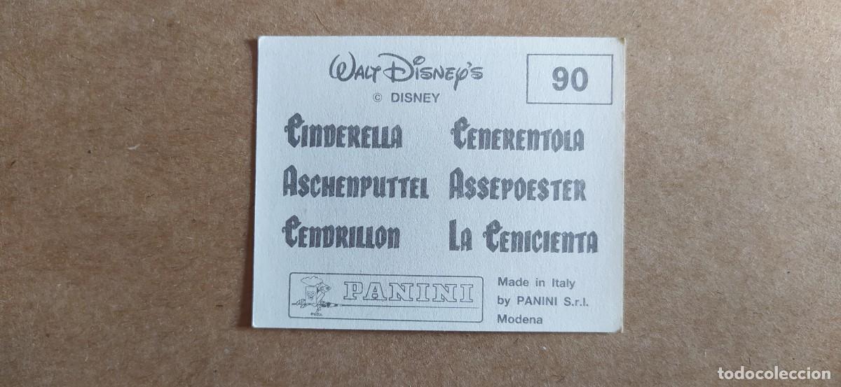 Coleccionismo cromos antiguos: CROMO CENICIENTA N&deg;90 PANINI - Foto 2