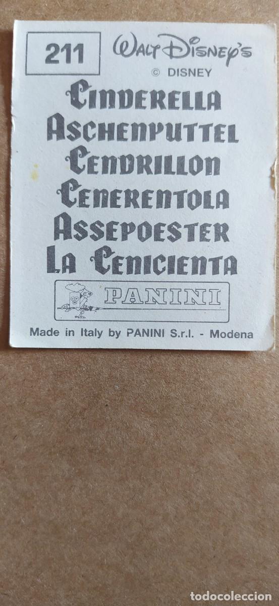 Coleccionismo cromos antiguos: CROMO CENICIENTA N&deg;211 PANINI - Foto 2