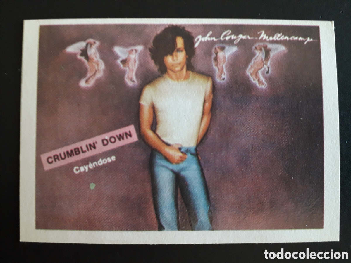 Coleccionismo cromos antiguos: JOHN COUGAR MELLENCAMP, S&Uacute;PER &Eacute;XITO N&deg; 112 ED MAGA 1984 DESPEGADO PEDIDO M&Iacute;NIMO 3&euro;