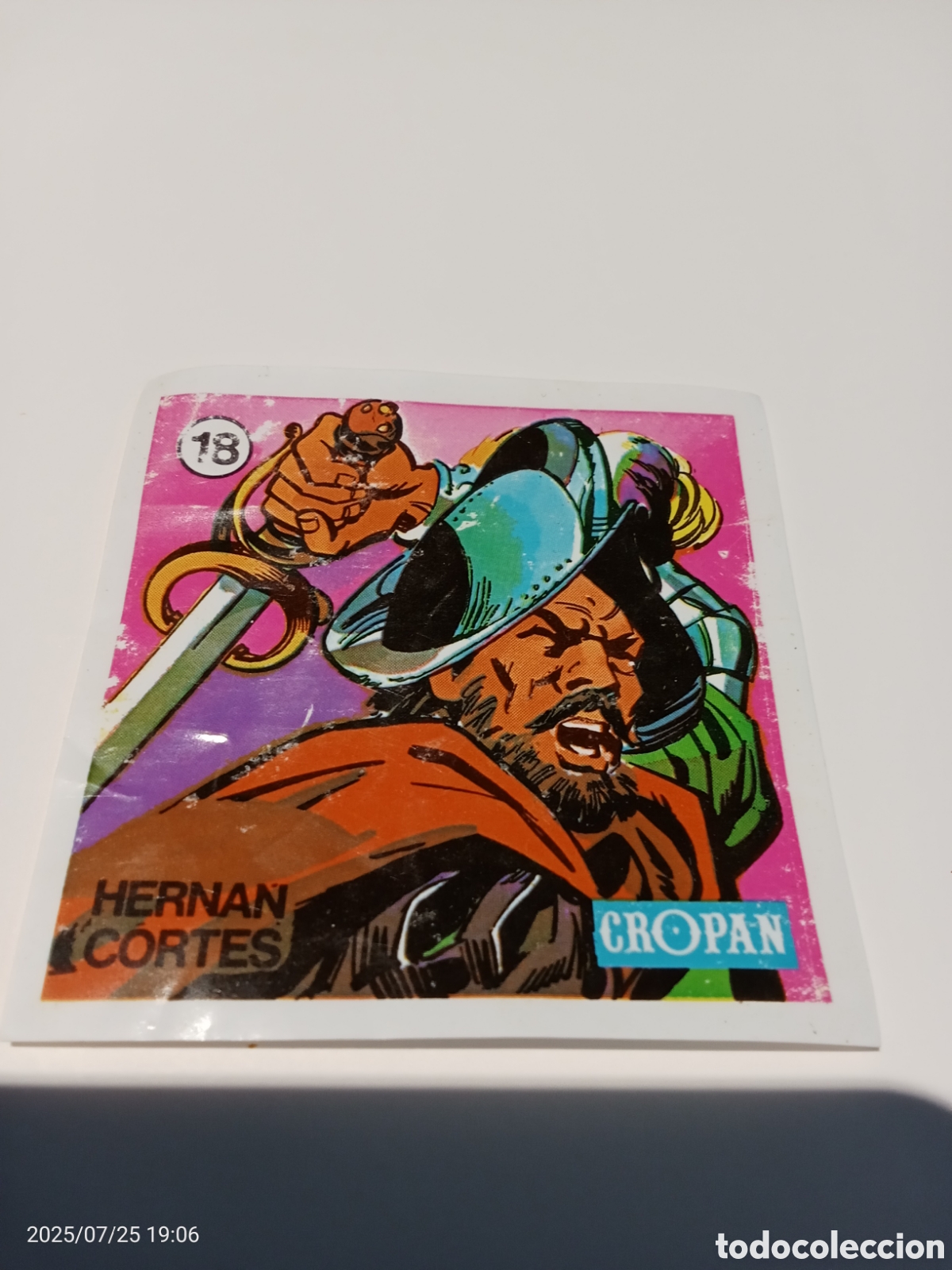Coleccionismo Cromos antiguos: CROMO CROPAN LOS GRANDES GUERREROS TE HABLAN N-18 HERNAN CORT&Eacute;S