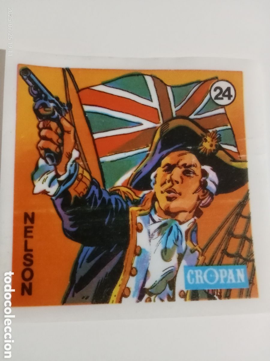 Coleccionismo Cromos antiguos: CROMO CROPAN LOS GRANDES GUERREROS TE HABLAN N-24 NELSON
