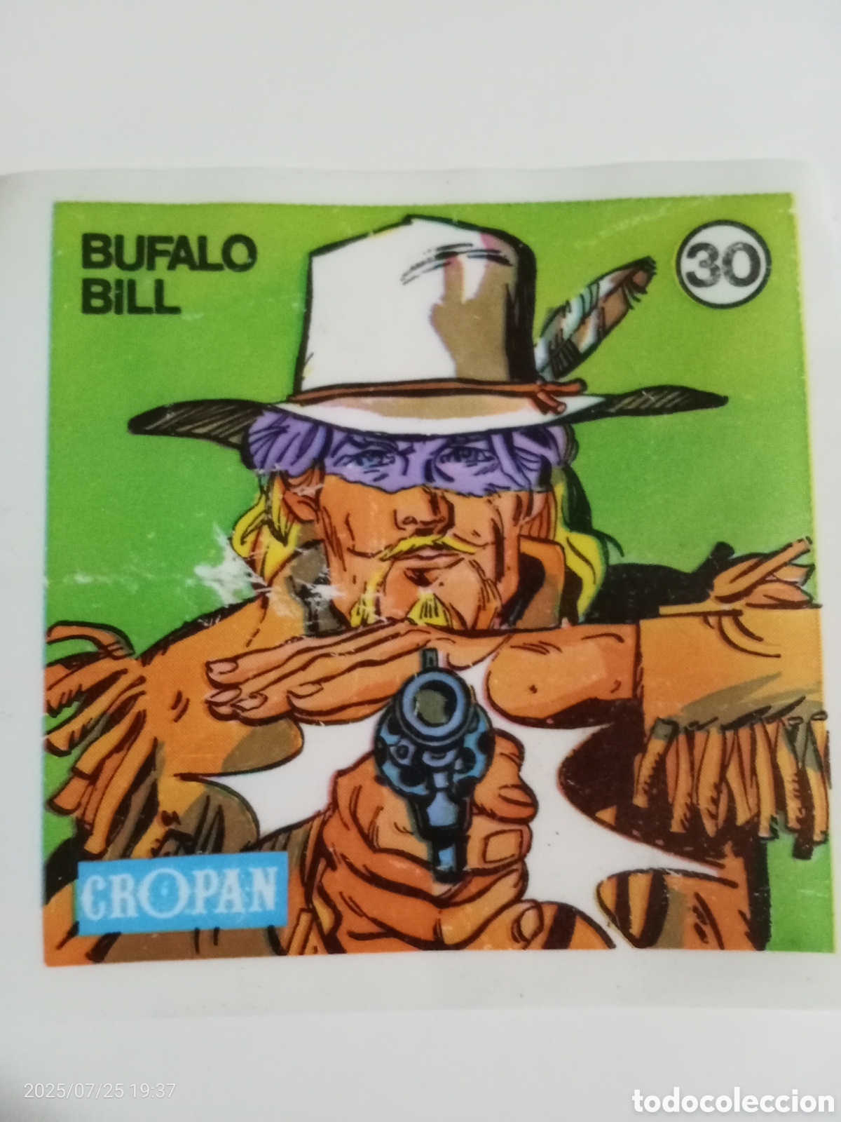 Coleccionismo Cromos antiguos: CROMO CROPAN LOS GRANDES GUERREROS TE HABLAN N-30 BUFALO BILL