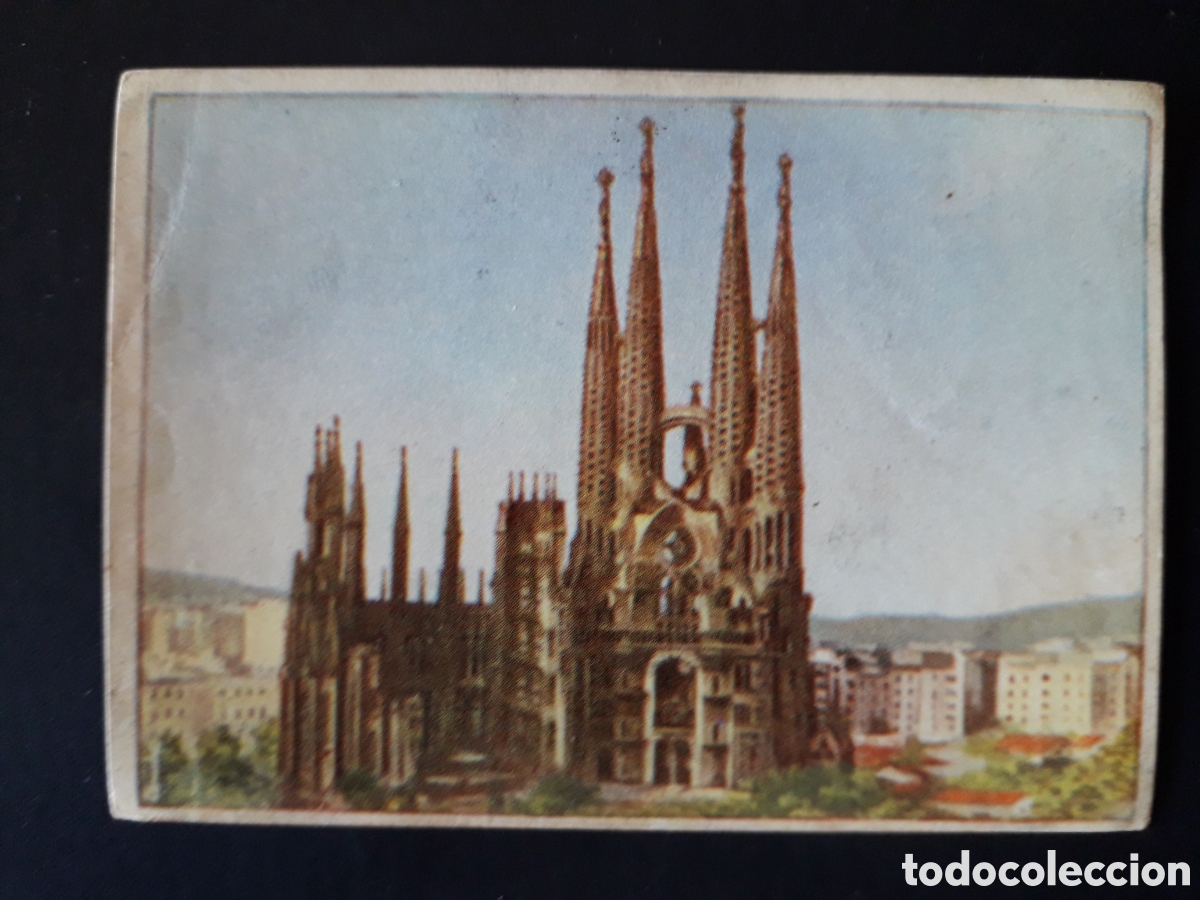 Sammeln alte Sammelbilder: SAGRADA FAMILIA BARCELONA MARAVILLAS DEL MUNDO N&deg; 211 ALBUM 2 BRUGUERA 1956 SIN PEG PEDIDO M&Iacute;NIMO 3&euro;