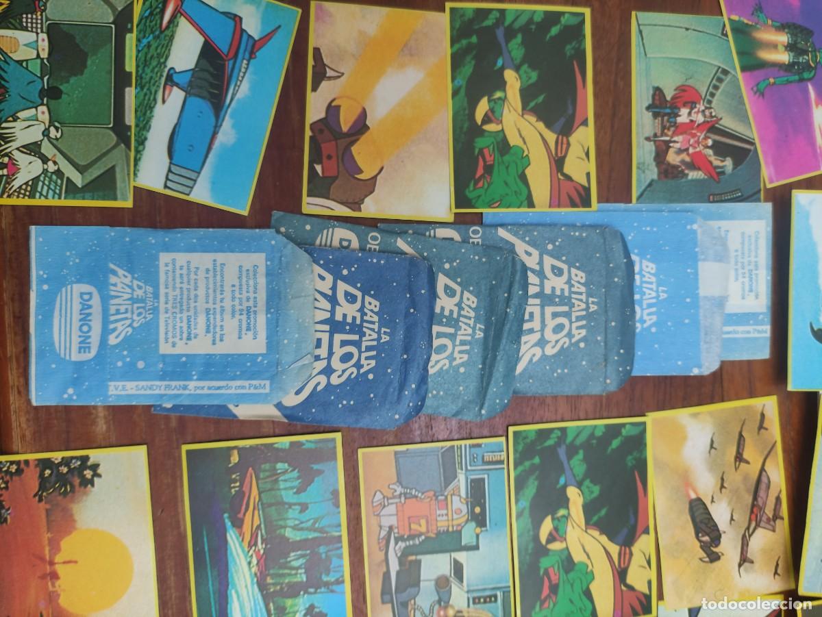 Coleccionismo cromos antiguos: Lote cromos La guerra de los planetas, de Danone - Foto 2