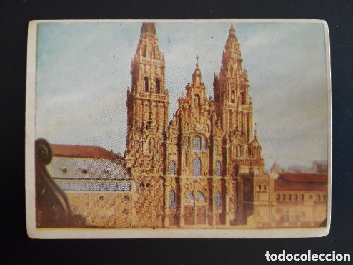 Sammeln alte Sammelbilder: CATEDRAL DE SANTIAGO MARAVILLAS DEL MUNDO N&deg; 188 ALBUM 2 BRUGUERA 1956 SIN PEGAR, PEDIDO M&Iacute;NIMO 3&euro;.