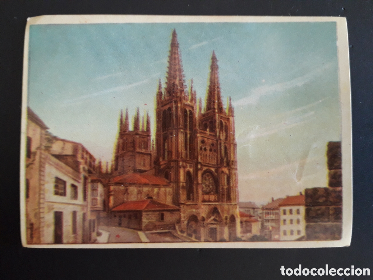 Sammeln alte Sammelbilder: CATEDRAL DE BURGOS, MARAVILLAS DEL MUNDO N&deg; 127 ALBUM 2 BRUGUERA 1956 SIN PEGAR, PEDIDO M&Iacute;NIMO 3&euro;